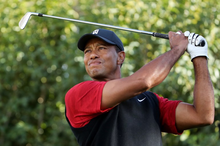 Tiger Woods in 2018