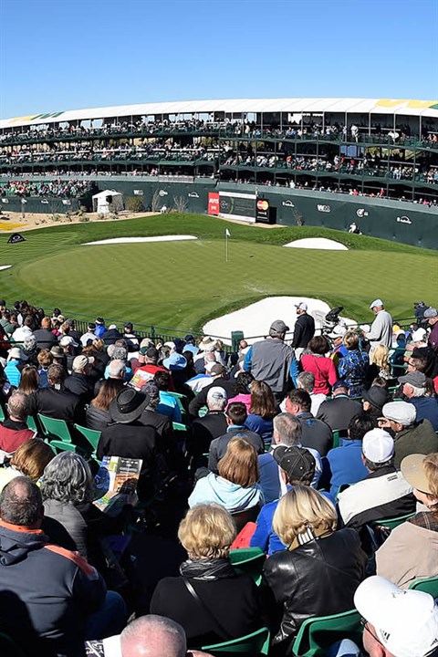 Stadion hole van TPC Scottsdale (Waste Management Phoenix Open)