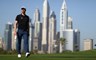 De Nederlandse topgolfer Wil Besseling tijdens de Dubai Desert Classic in 2022