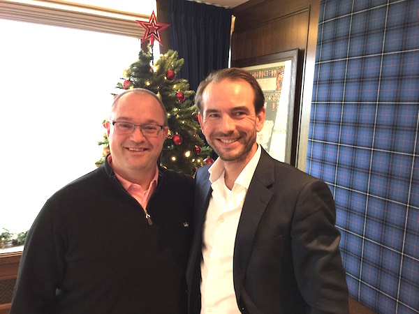 Ralph Miller en Robin Swane. Tom van Haaren