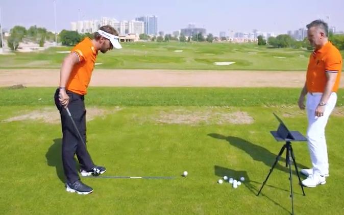 Joost Luiten instructie balpositie driver