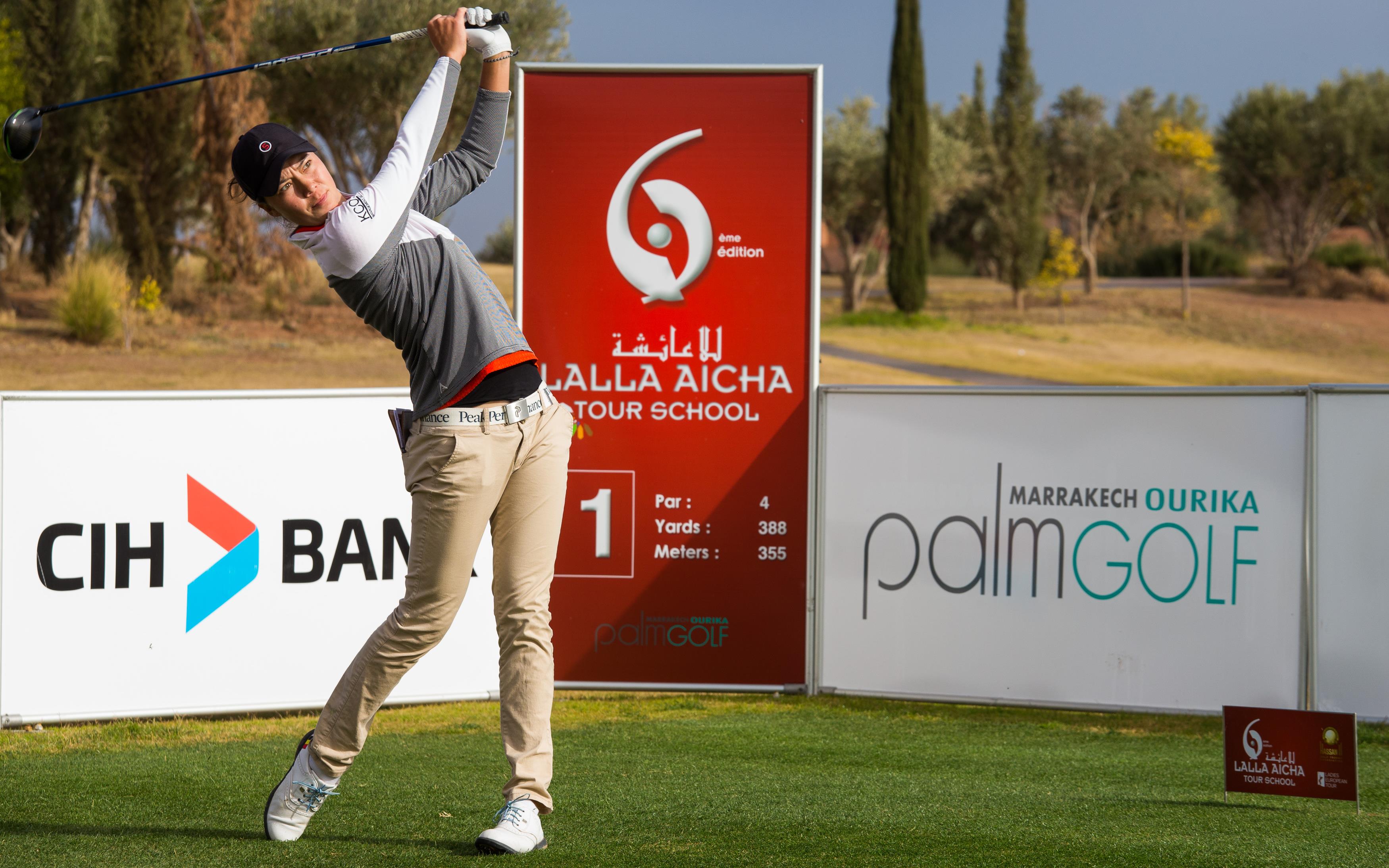 De Belgische Leslie Cloots in de LET Q School finale