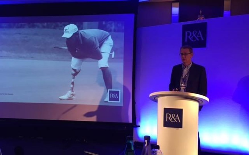 EDGA R&A Symposium on golf for the disabled St Andrews