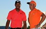 Tiger Woods en Rickie Fowler