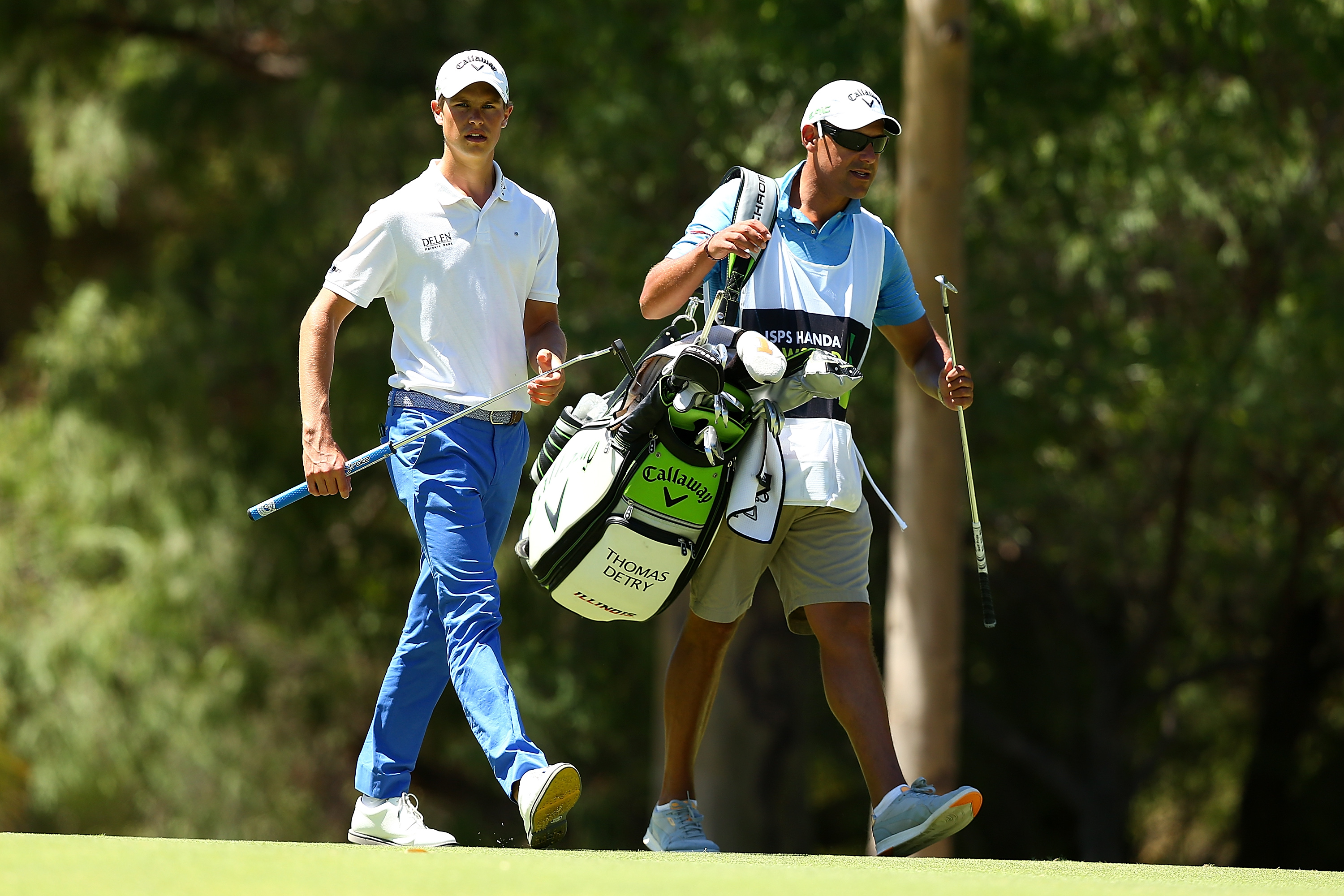 Thomas Detry in de derde ronde