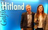 Jan Lassche (CEO GC Hitland) en Roxanne den Ouden (medewerker Communicatie en PR Hitland)  