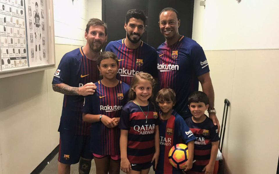Tiger Woods Messi
