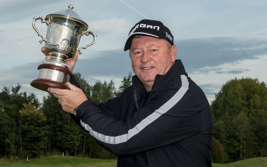Ian Woosnam winnaar laatste Senior Open in Nederland in 2014 (foto: Golfsupport)