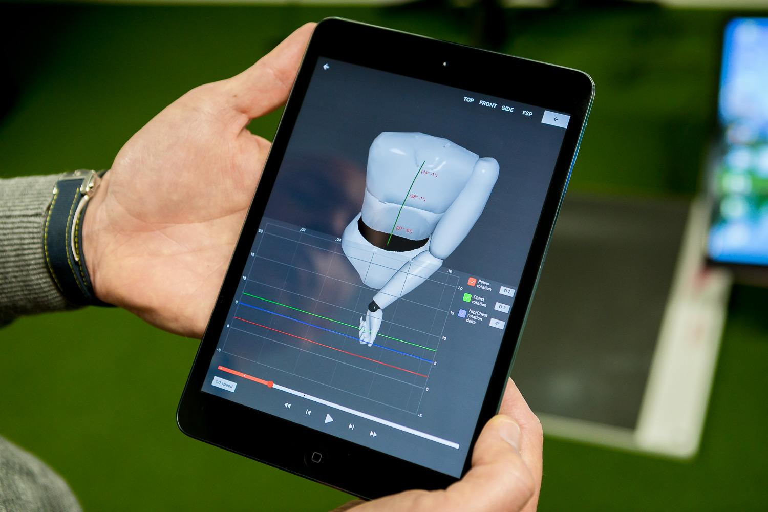 Rob Mouwen putting coach golf