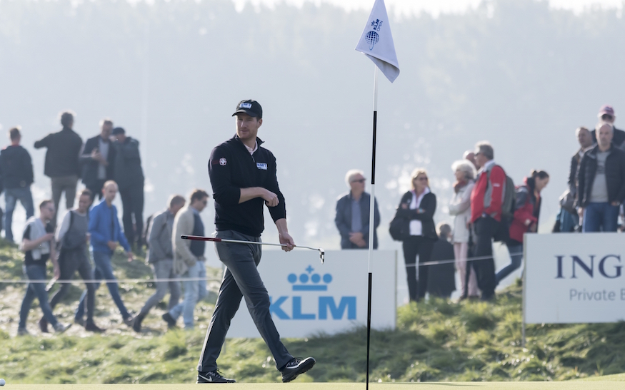 Will Besseling in het KLM Open 2017
