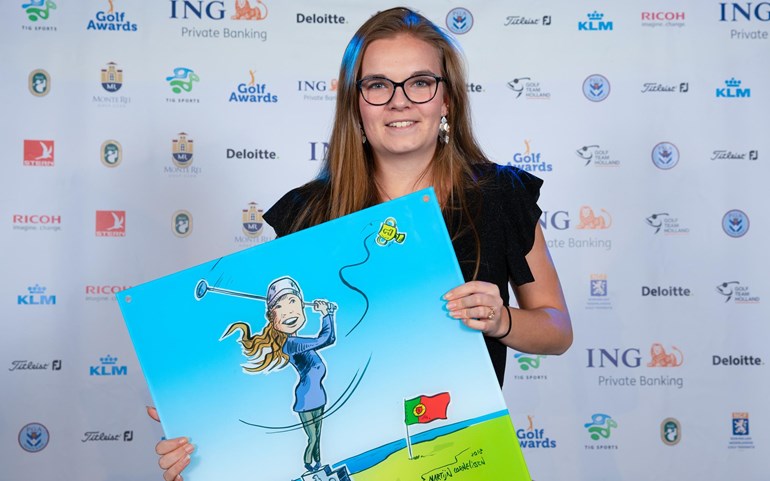 Fysiek beperkte golfer van het jaar: Daphne van Houten