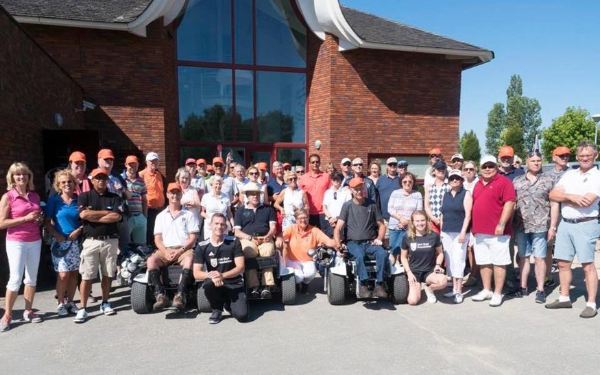 Liemeer organiseerde dit jaar samen met de Dirk Kuyt Foundation golf een golfdag voor mensen met een beperking
