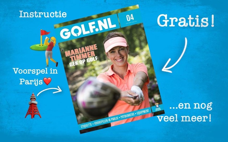 GOLF.NL nummer 4 2018 gratis op de golfbanen