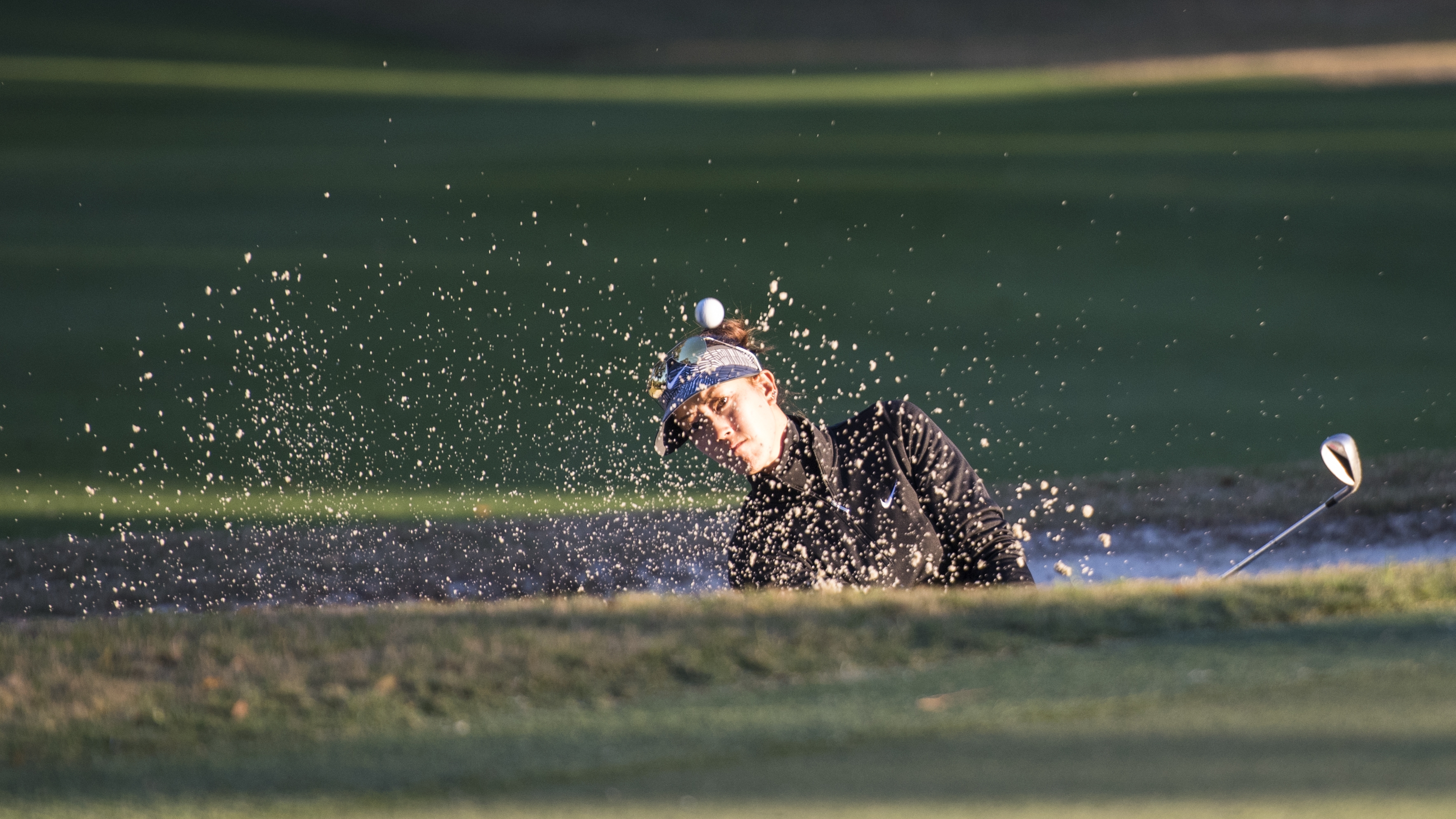 Michelle Wie in de bunker - golfregels