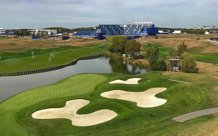 Le Golf National in de week voor de Ryder Cup