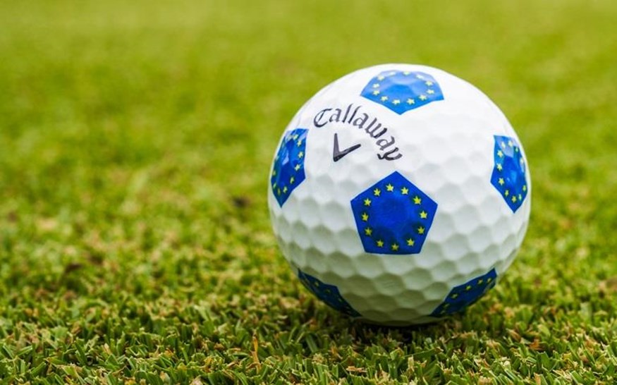 Dezelfde Wortel versneller Callaway heeft twee speciale golfballen gelanceerd voor de Ryder Cup: de  'European' en 'Stars & Stripes' Truvis • Golf.nl