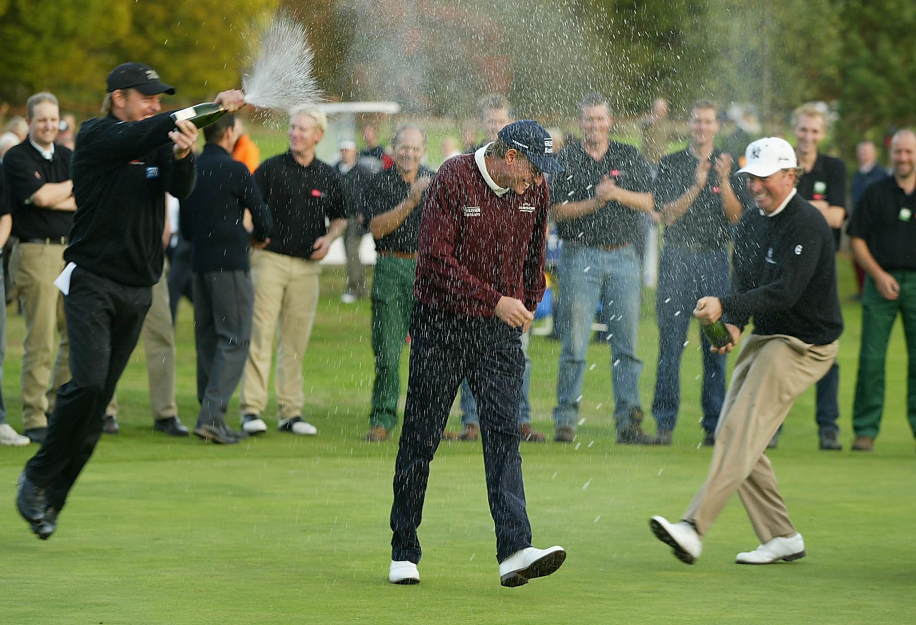 Lafeber wint KLM Open in 2003