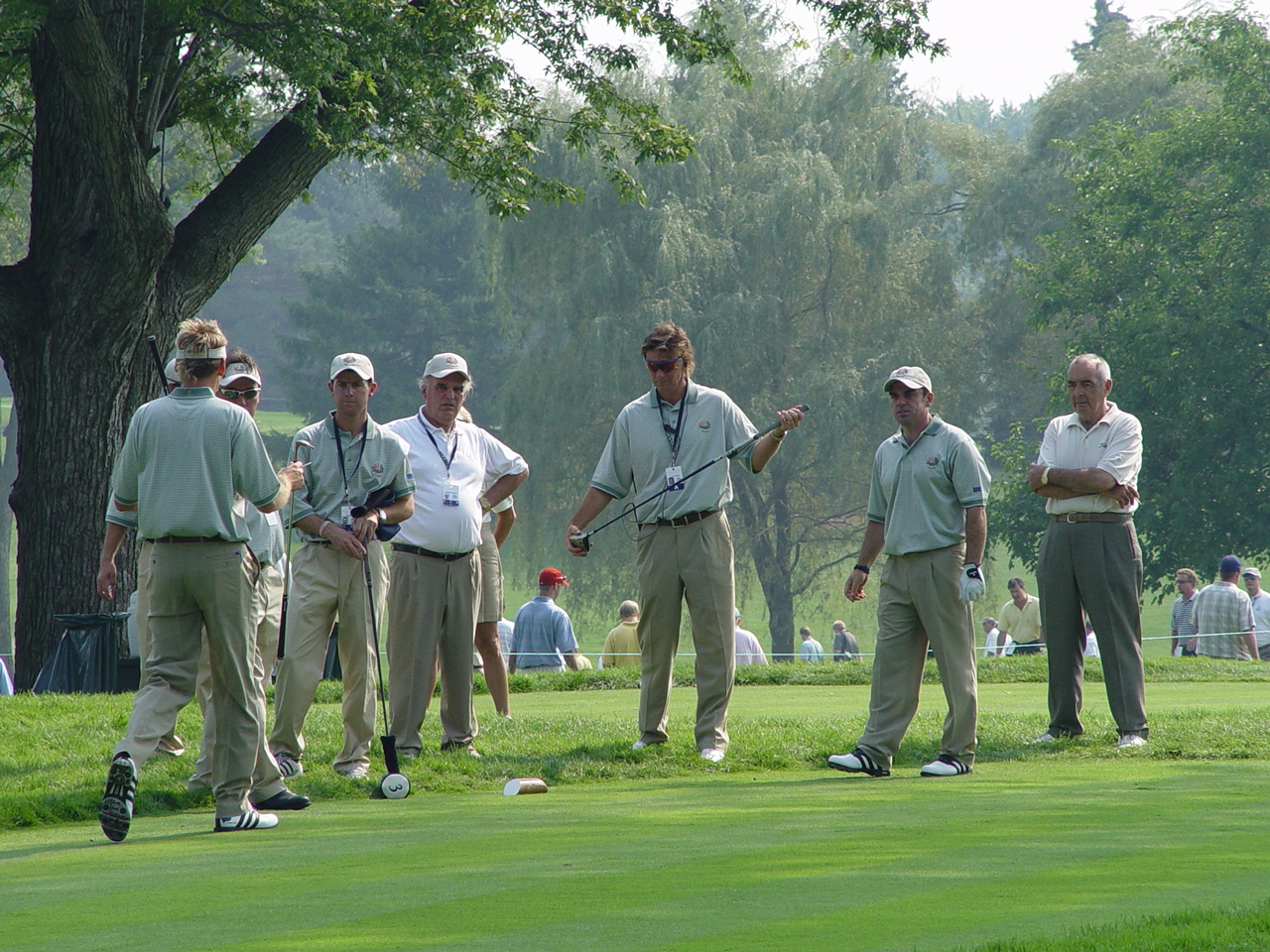 Nederlandse fans bij de Ryder Cup in Detroit