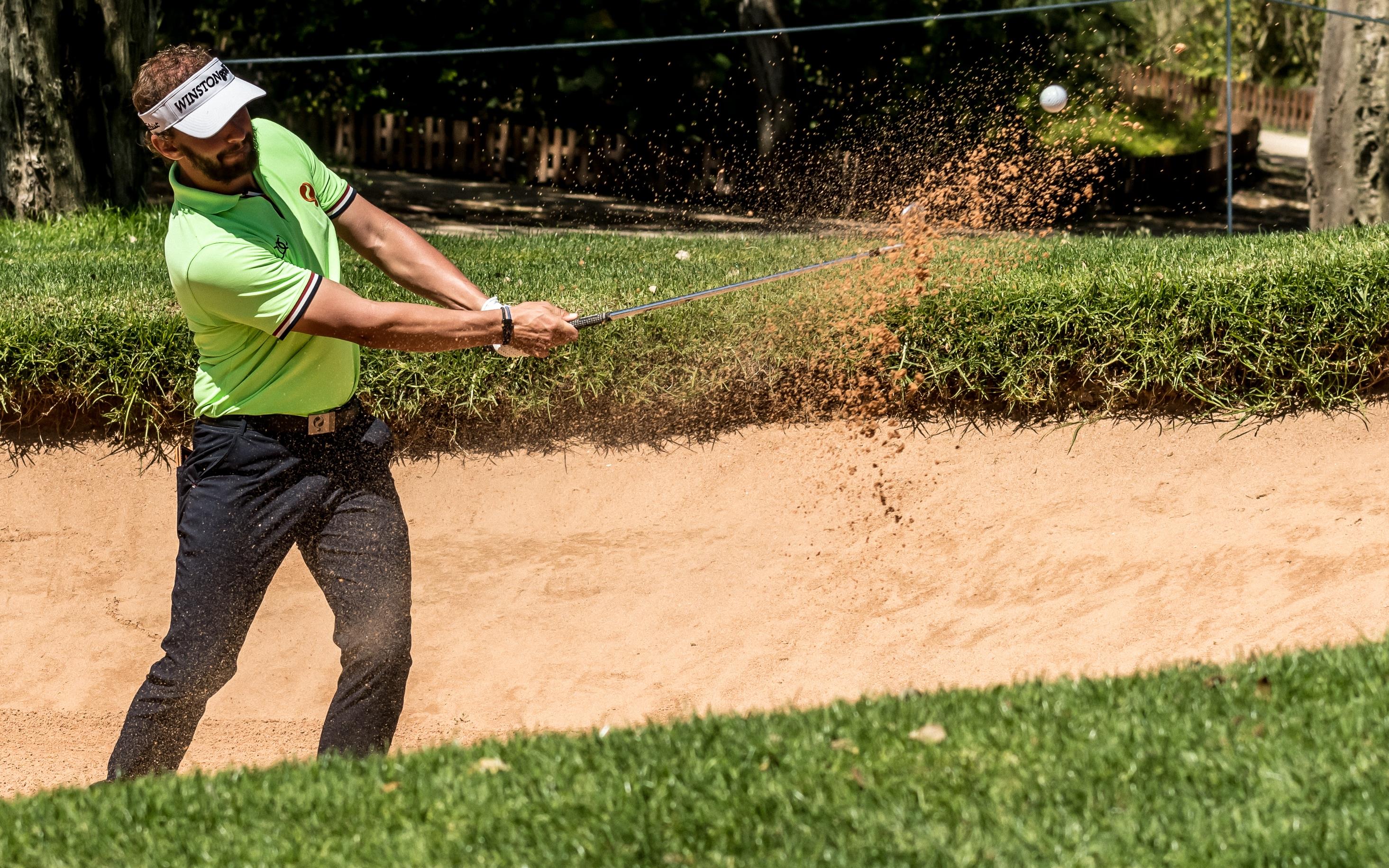 Joost Luiten in de derde ronde van de Trophee Hassan II