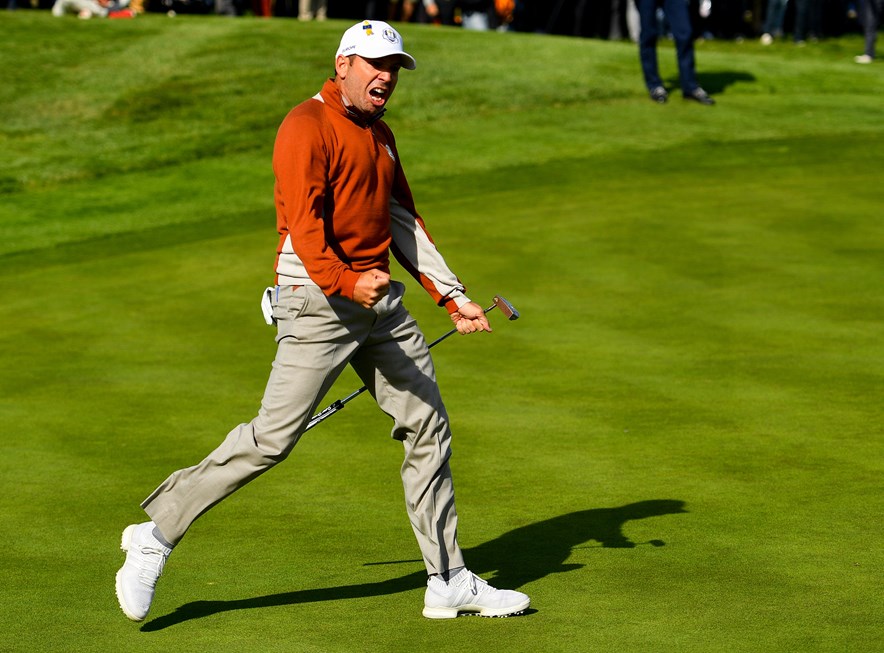 Sergio Garcia in de Ryder Cup van 2018