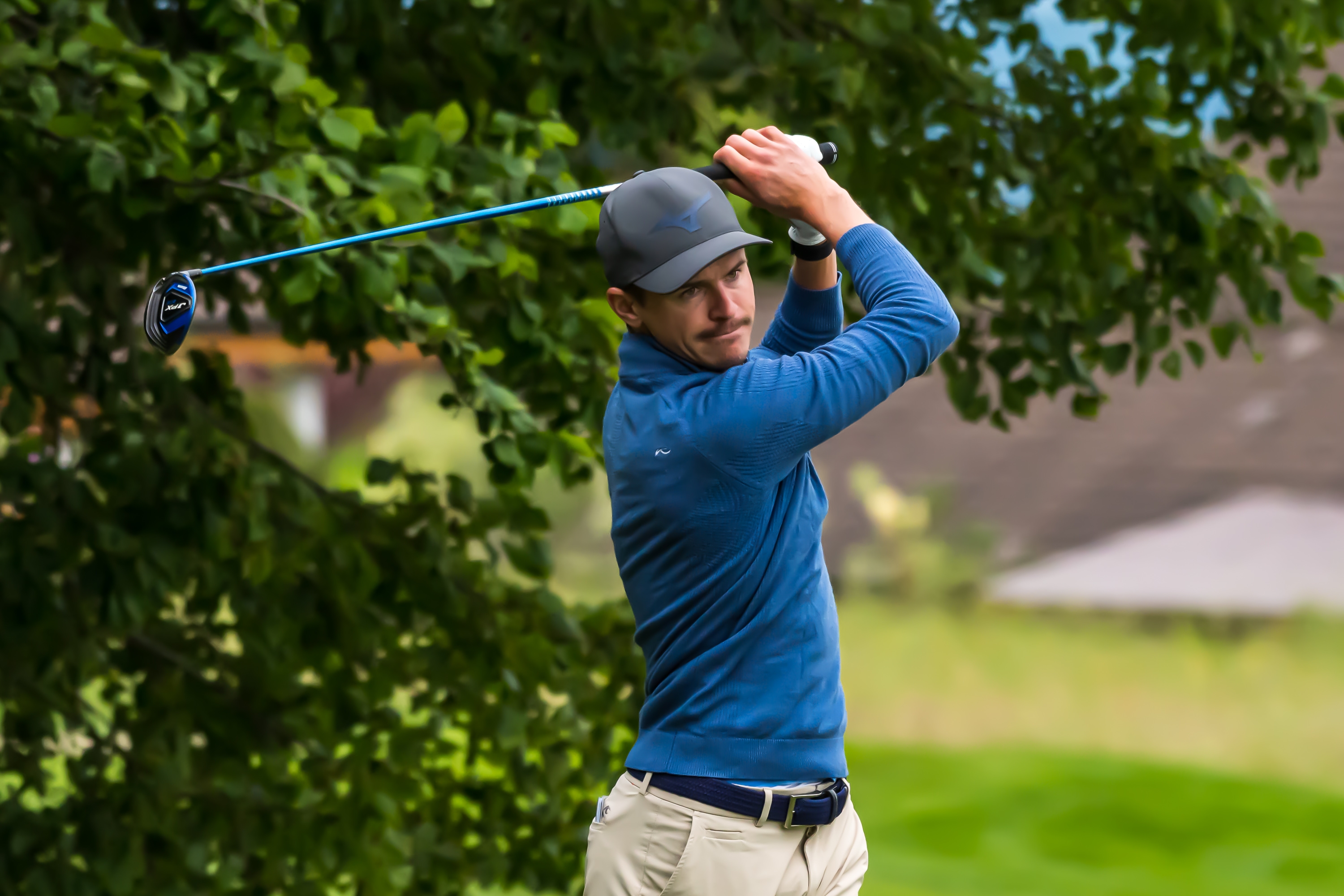 Daan Huizing in het seizoen 2019 op de Challenge Tour