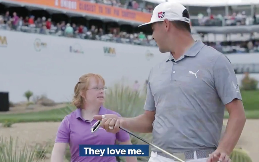 Gary Woodland en Amy