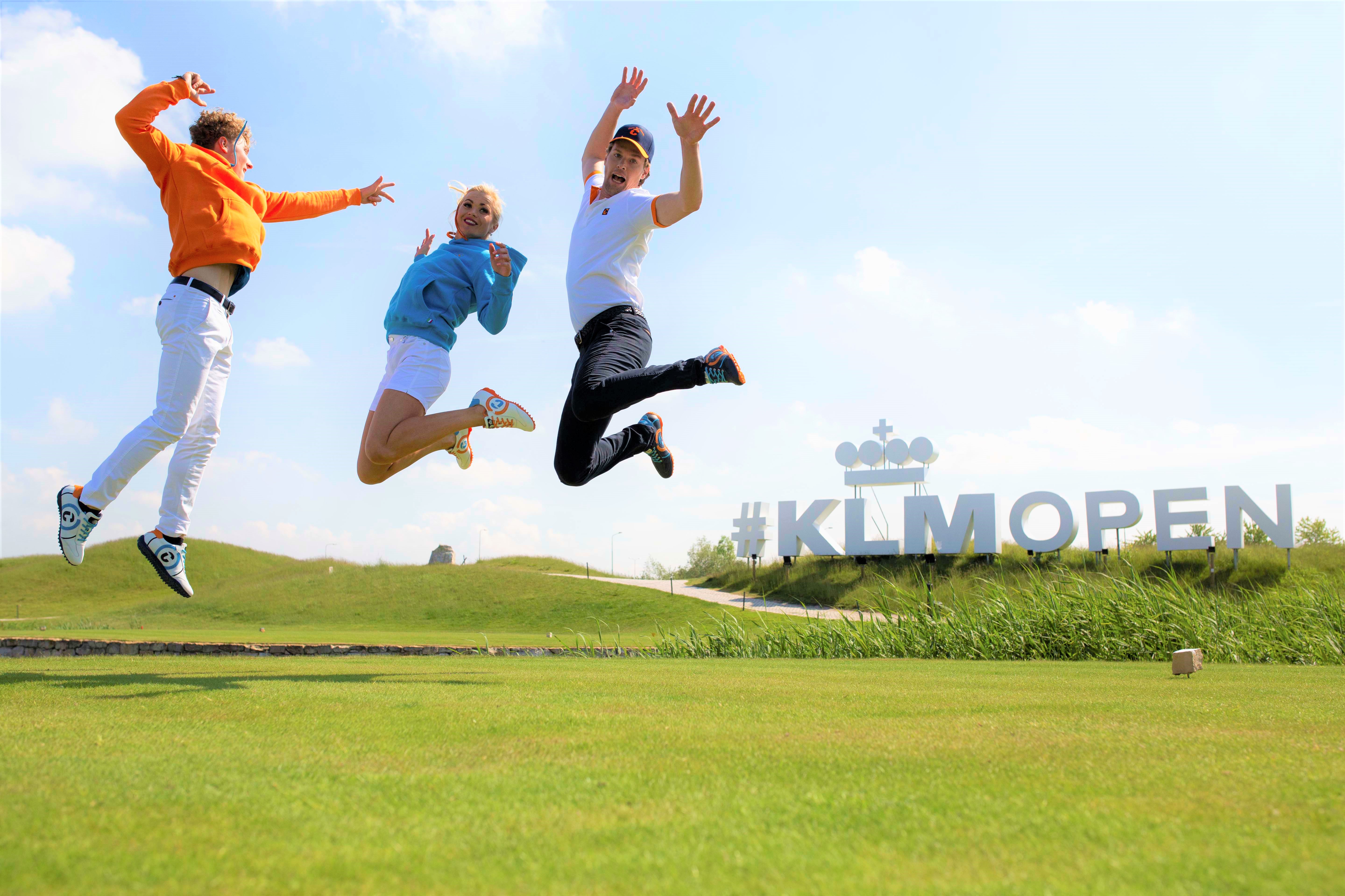 De kleding en speciaal ontworpen schoenen voor het KLM Open 2019