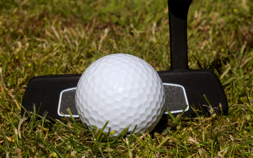 putter met bal