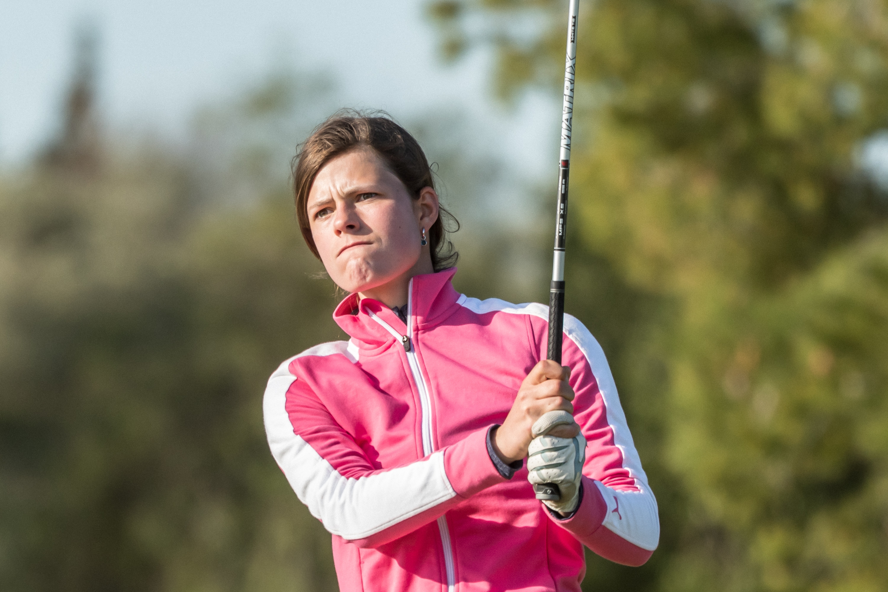 De Nederlandse golfster Anouk Sohier