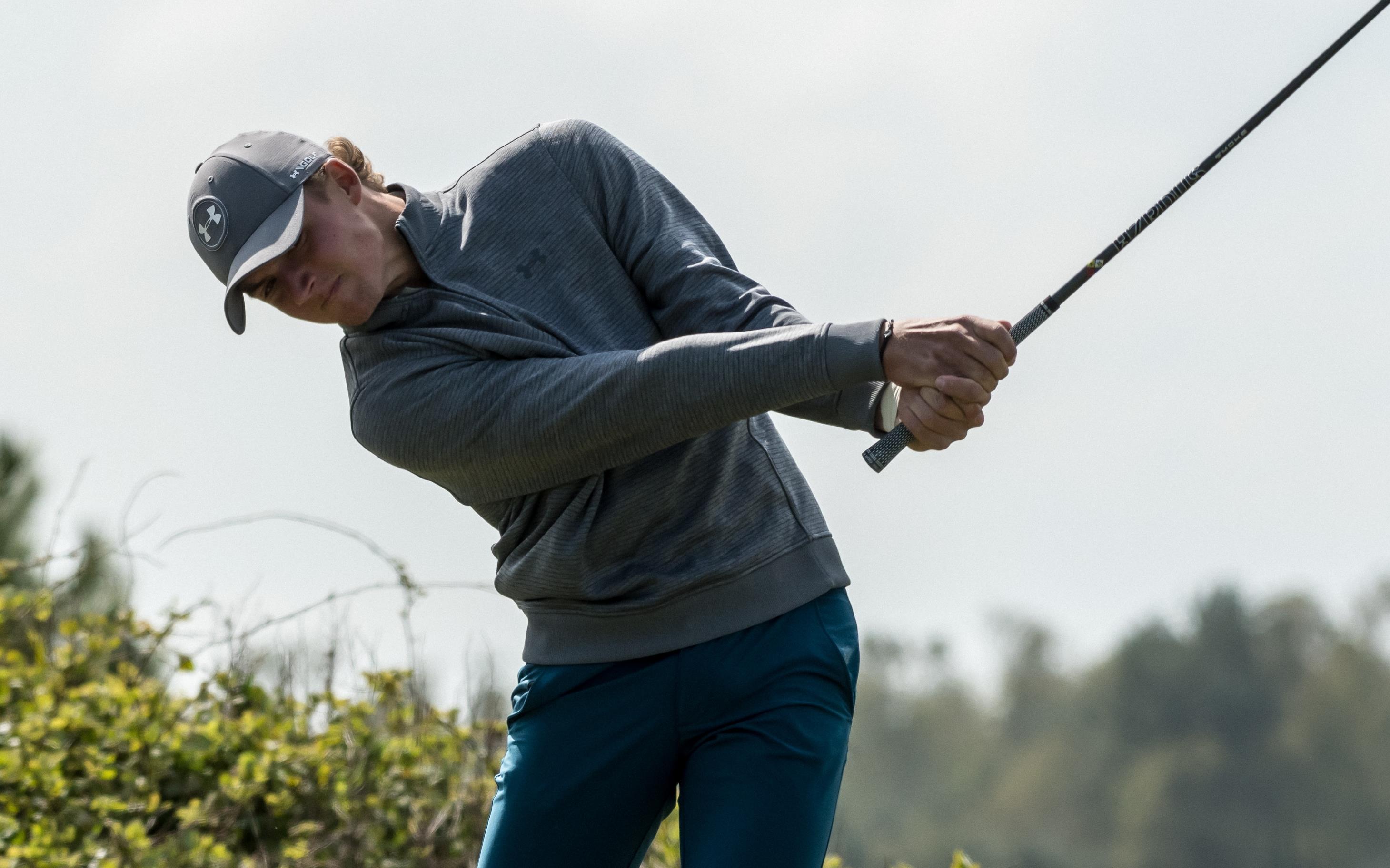 Mats Markovits tijdens Italian Open 2019