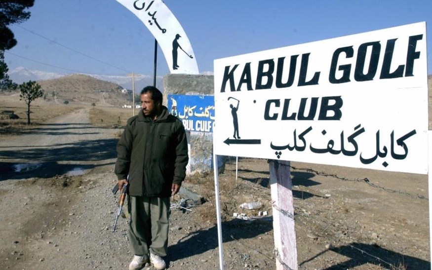 Kabul Golf Club extreme golfbanen