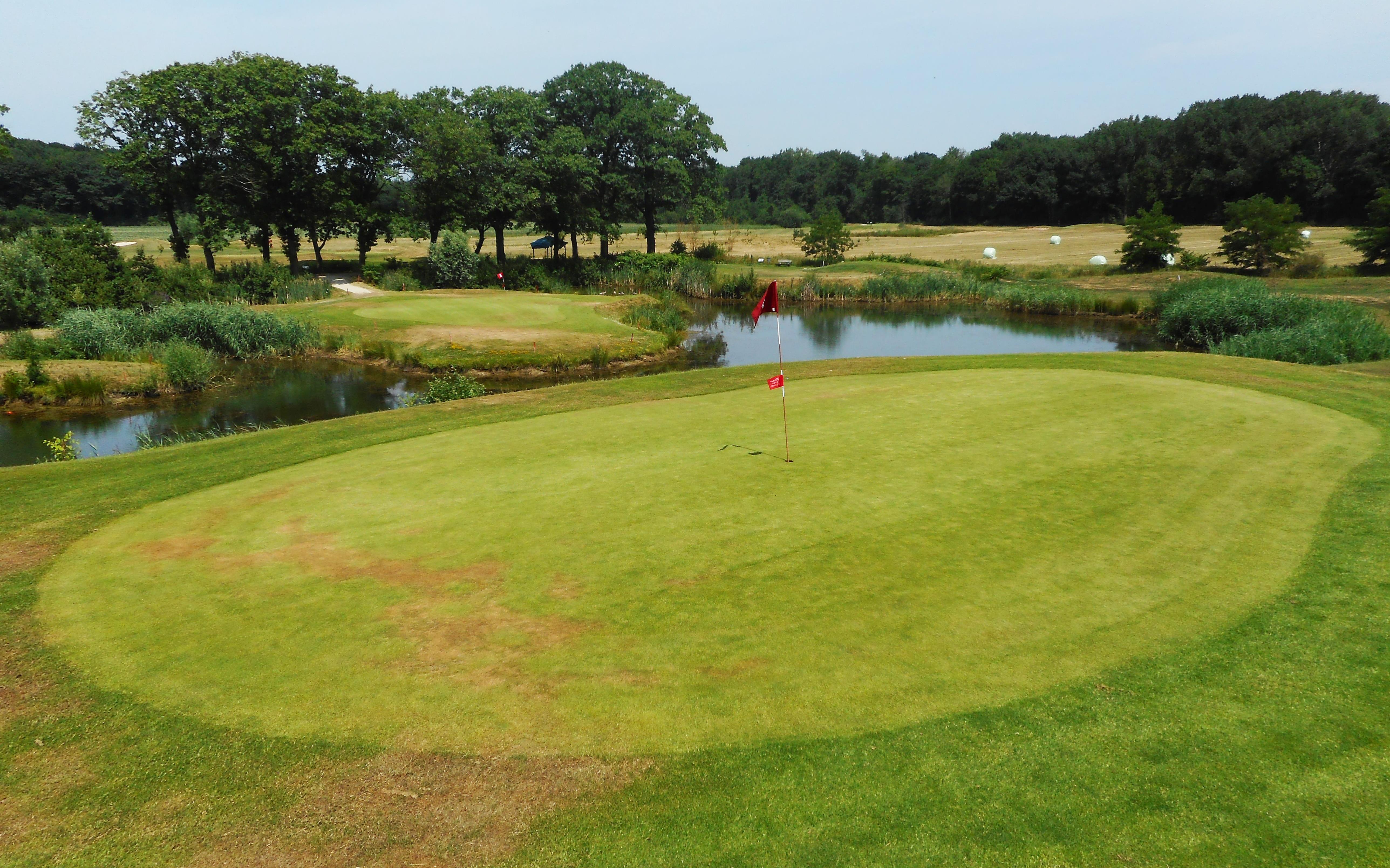 Little Augusta: hole 7 en 8 van Golfclub de Berckt