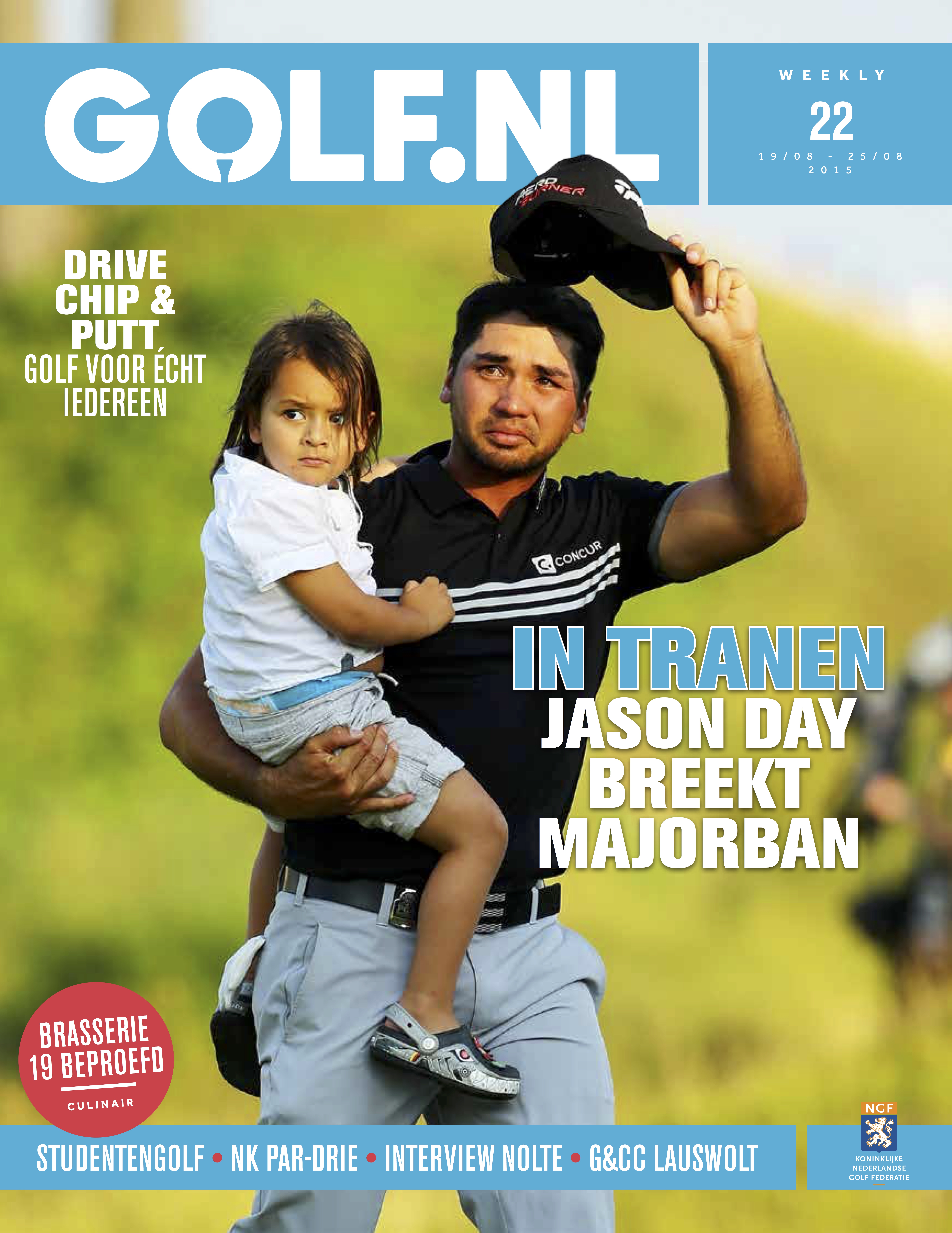 Cover GOLF.NL Weekly 22
