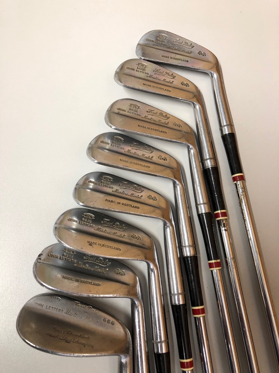 Het meest populaire ijzer ooit was het Fred Dalymodel van John Letters