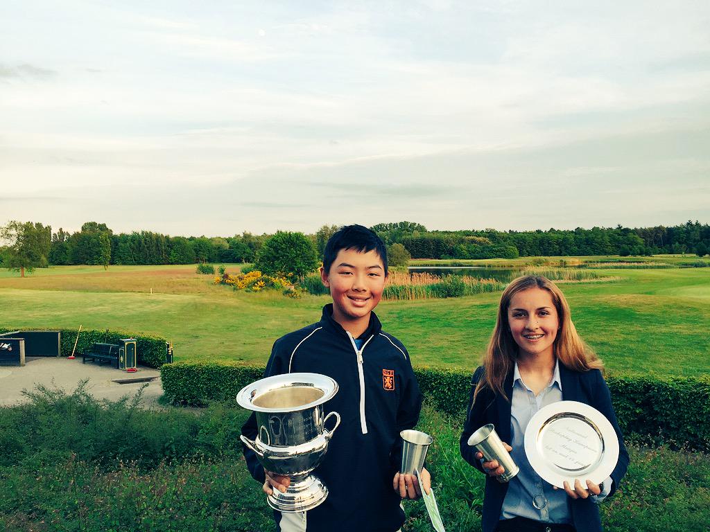 Lizzy Peters en Jerry Ji