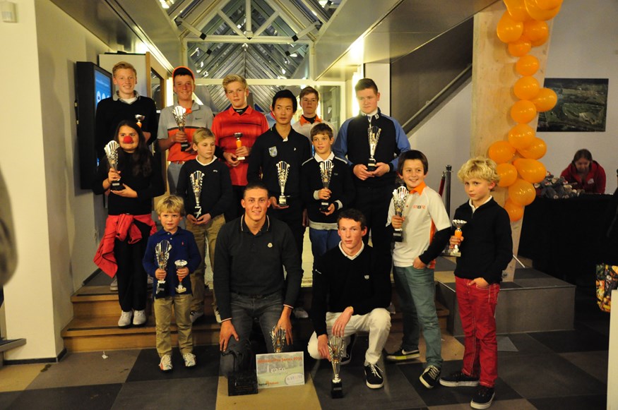winnaars van de TopGolf Holland Tour 2015 