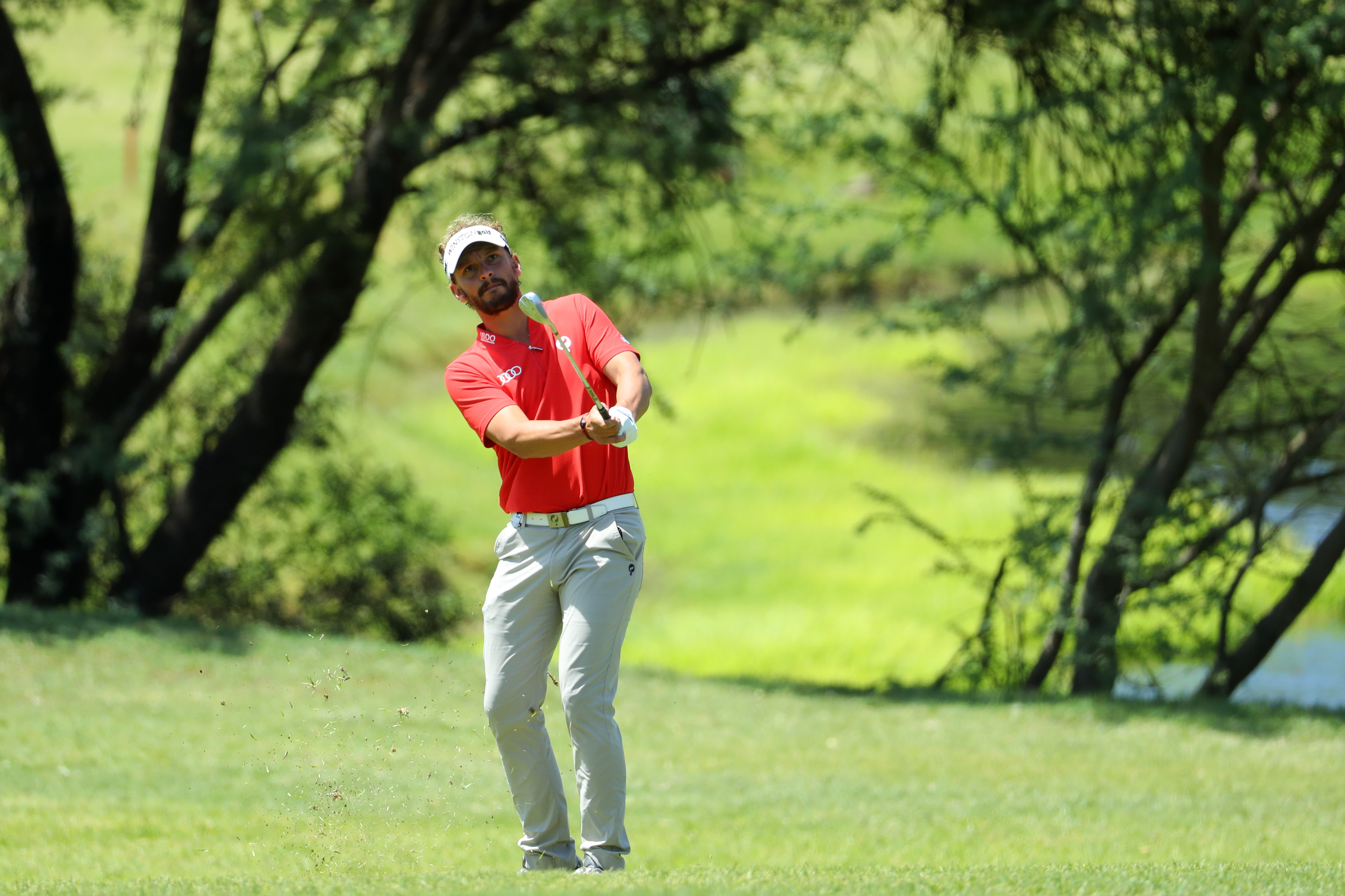 Joost Luiten in de tweede ronde van de Nedbank Challenge