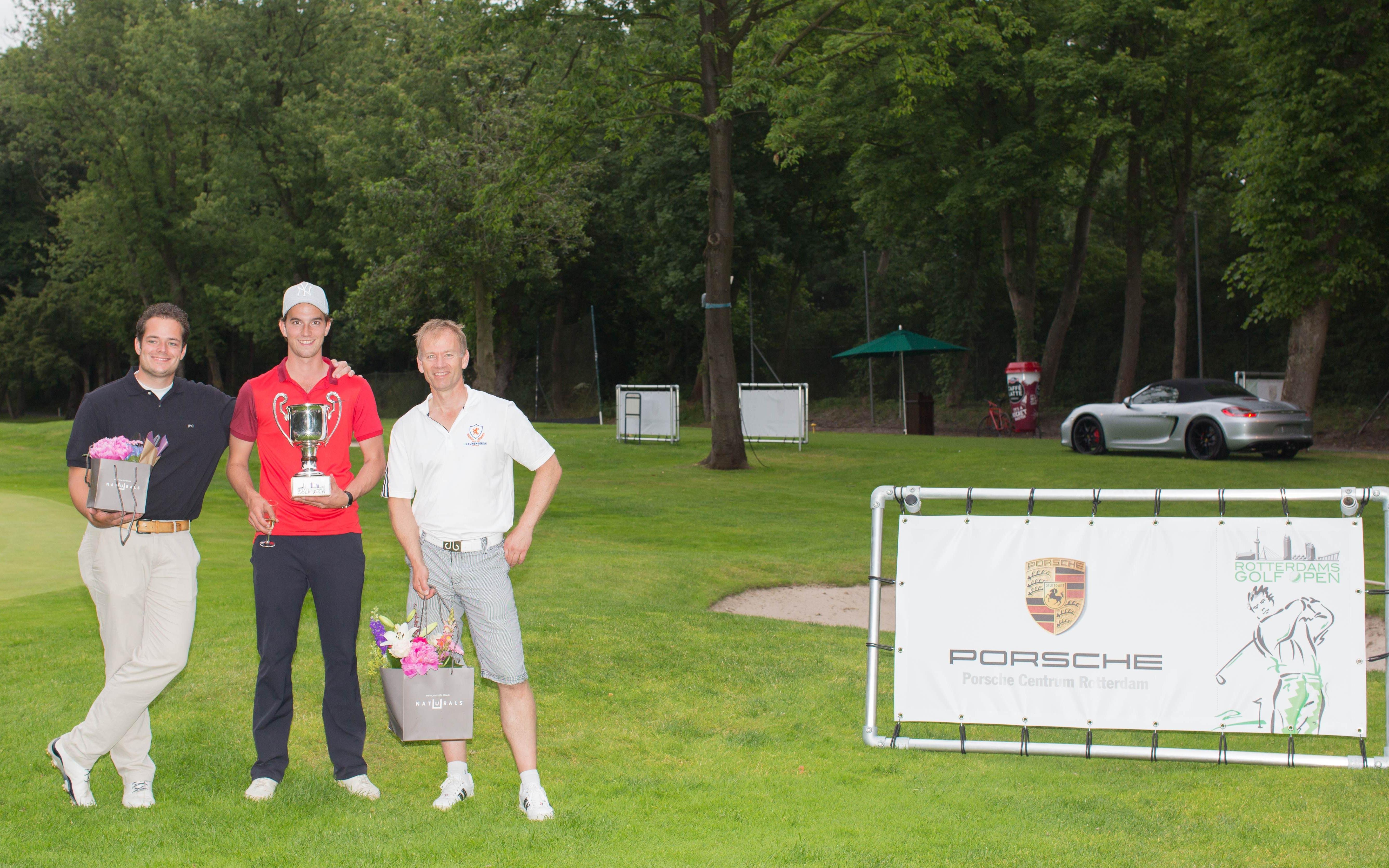 Vlnr Jordy Kuijsters, Roelof Rijnhout en Marcel Roelofsma