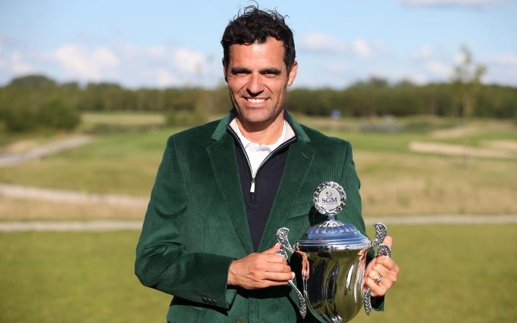 Kenneth Perez, winnaar Soccer Golf Masters 2015, Fotograaf: Harold Versteeg