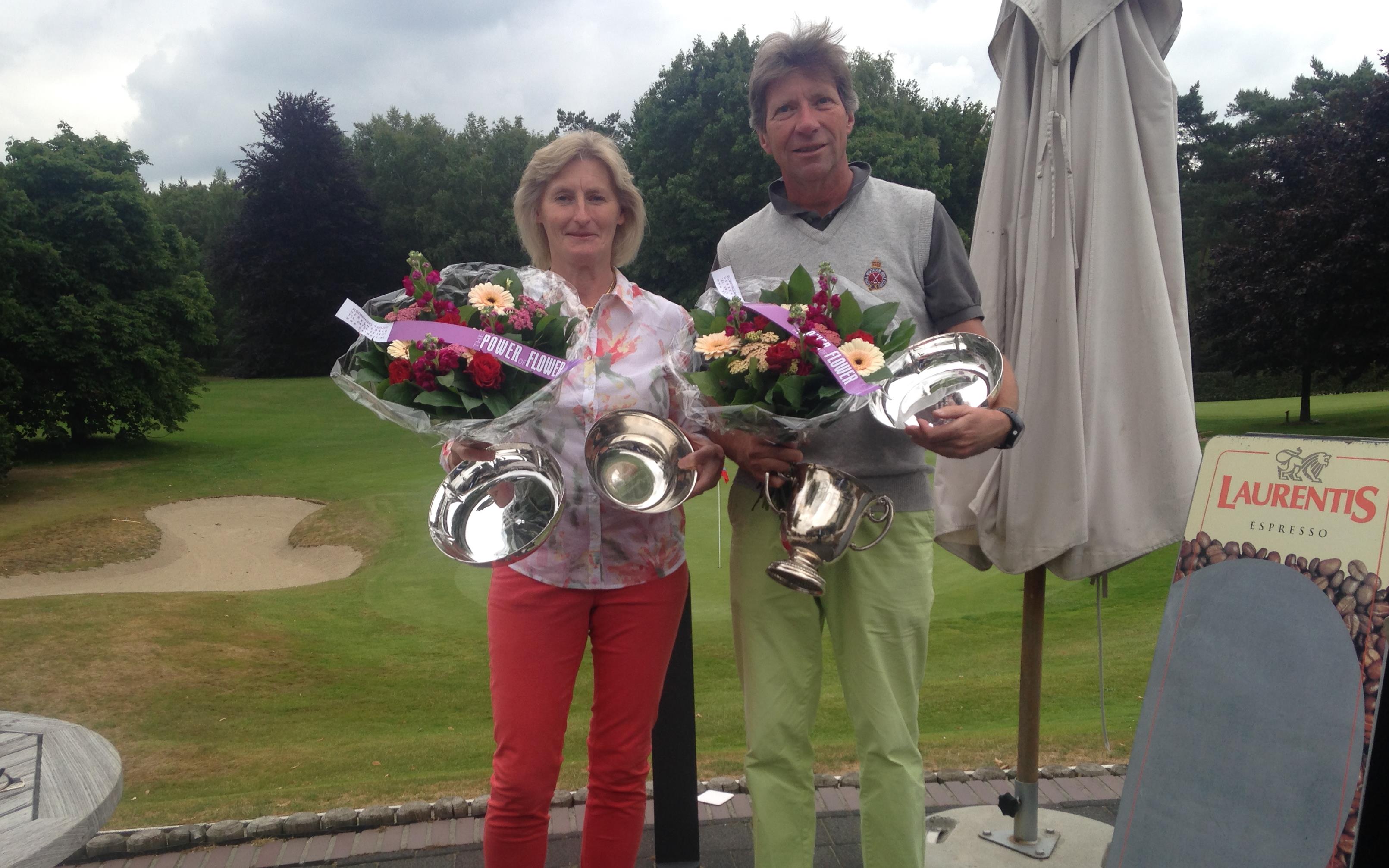 Nan Croockewit en Bart Nolte NK Senioren