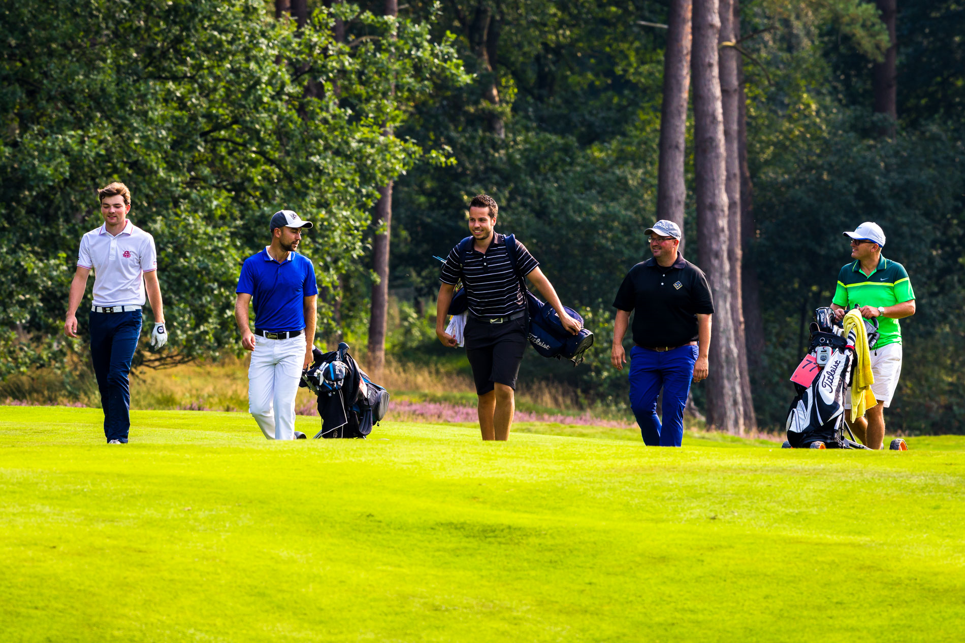 Lars Keunen, Robbie van West en Ralph Miller op dag twee 