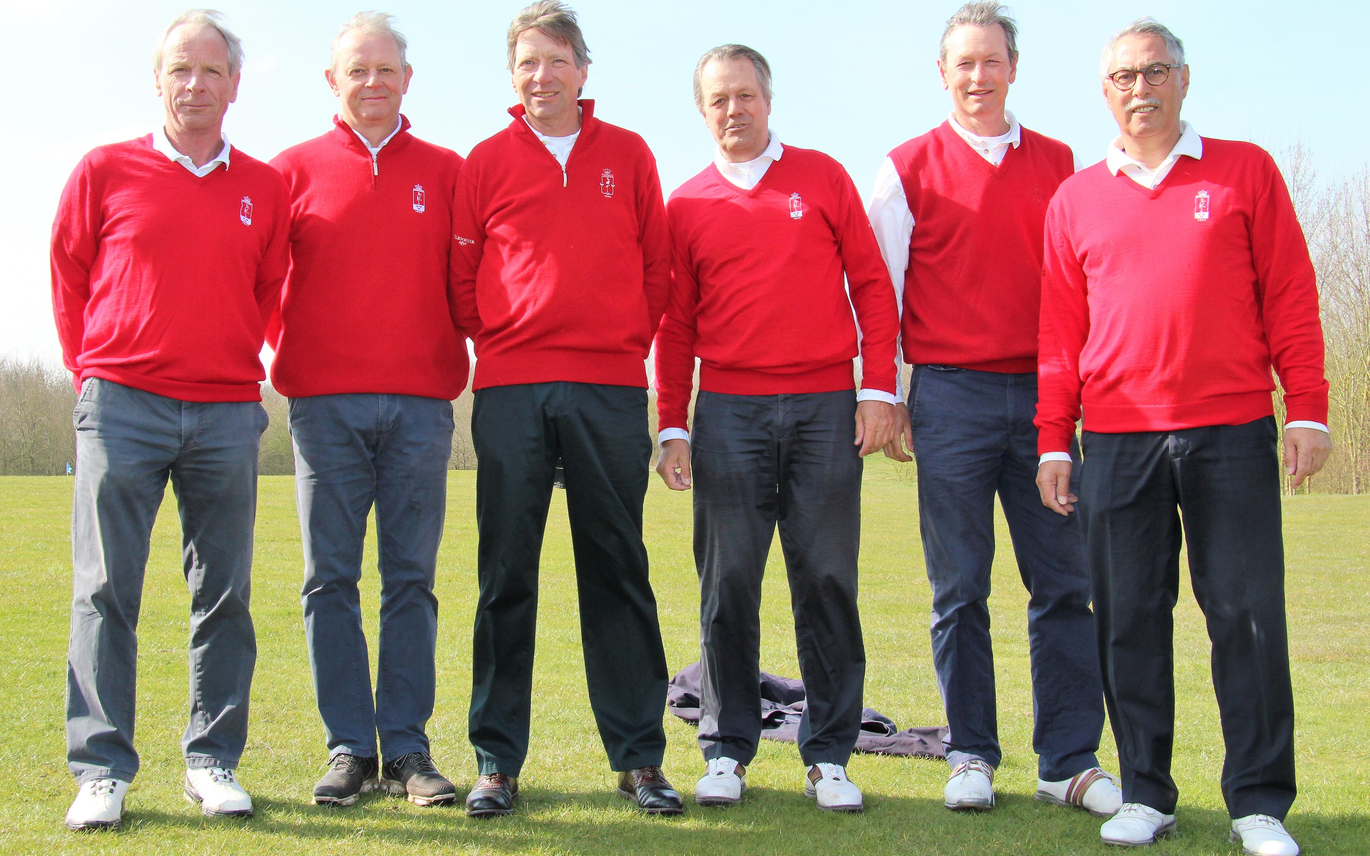 Het winnende team van de Haagsche