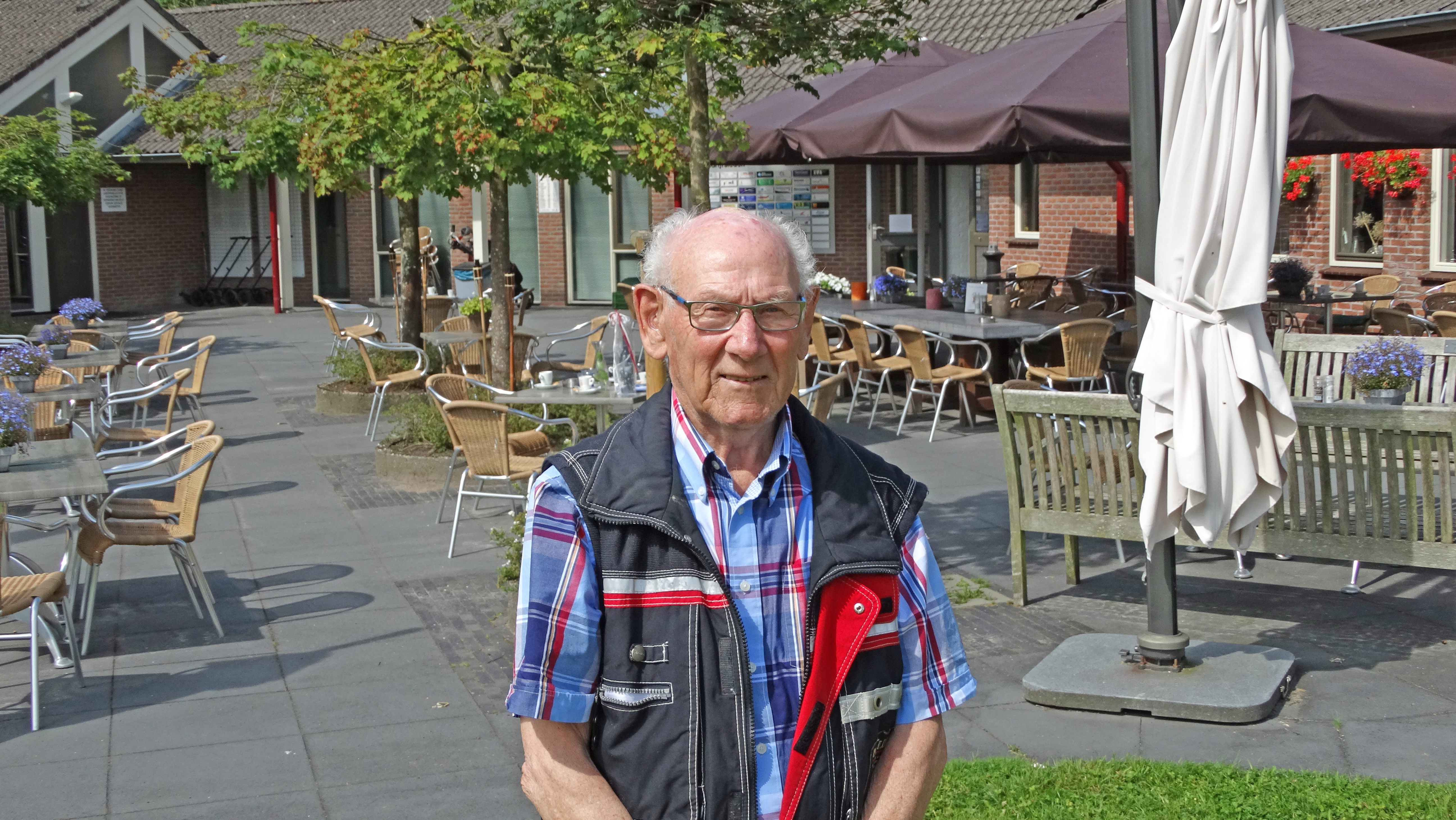 Roelof Vosters op Golfclub Havelte