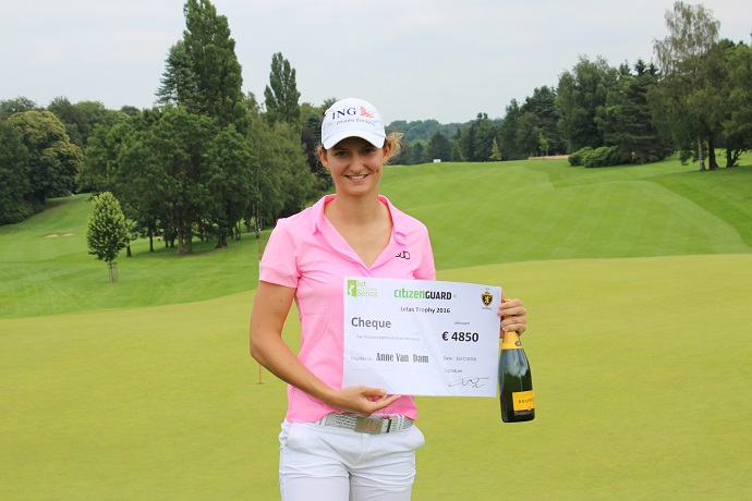 Anne van Dam wint de CitizenGuard LETAS Trophy op Royal Waterloo in België