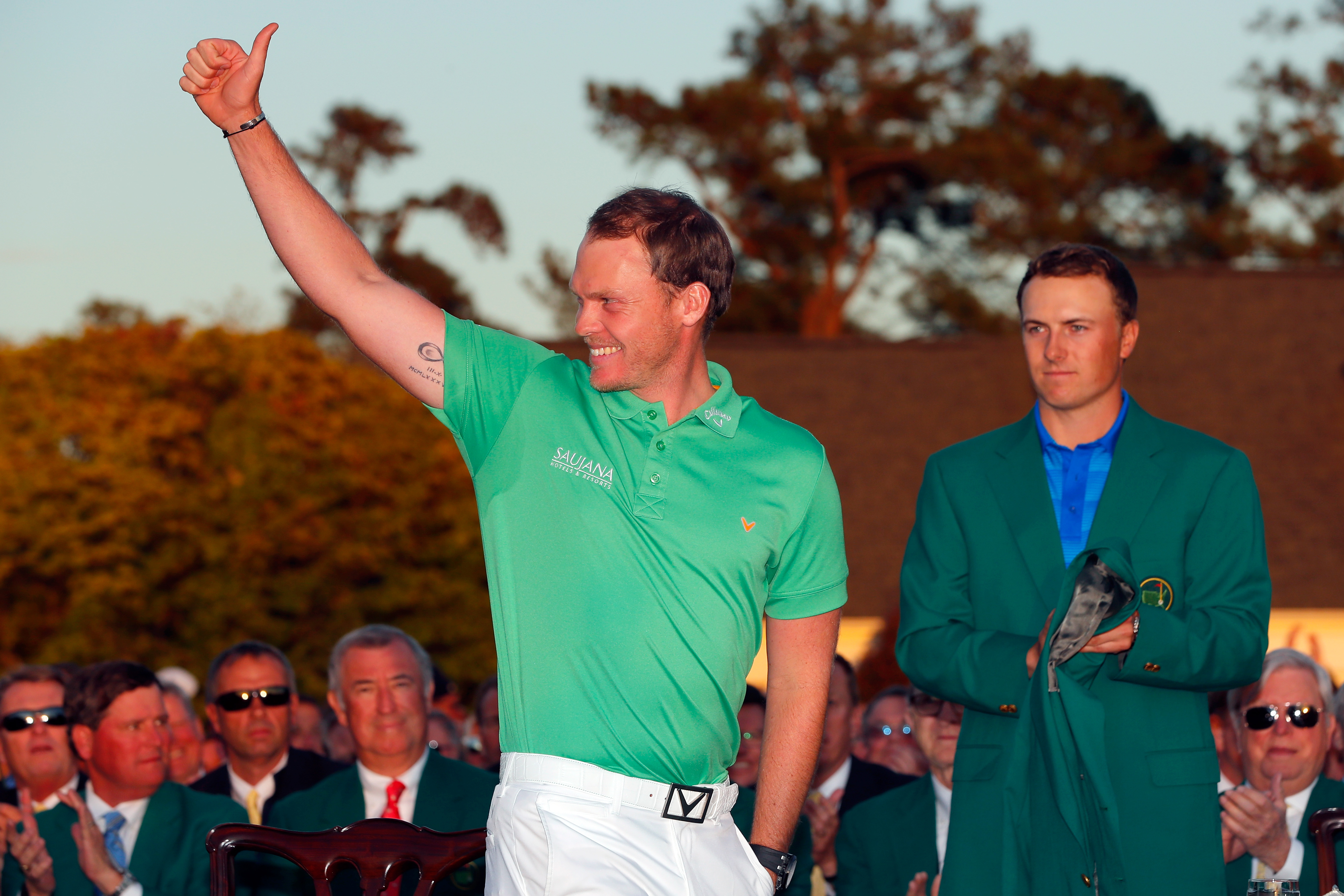 Danny Willett wint de 80ste editie van de Masters. 