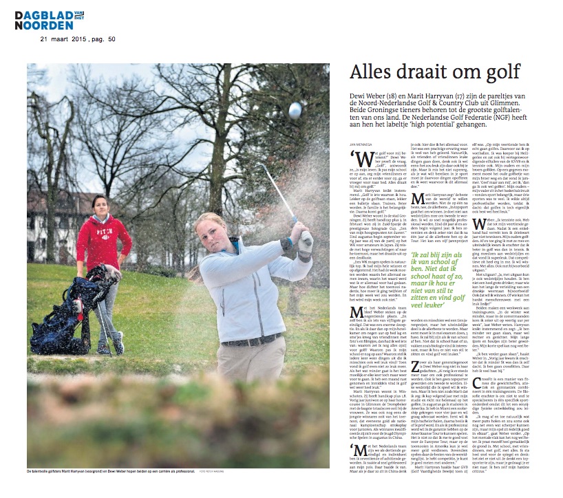 interview Marit Harryvan en Dewi Weber