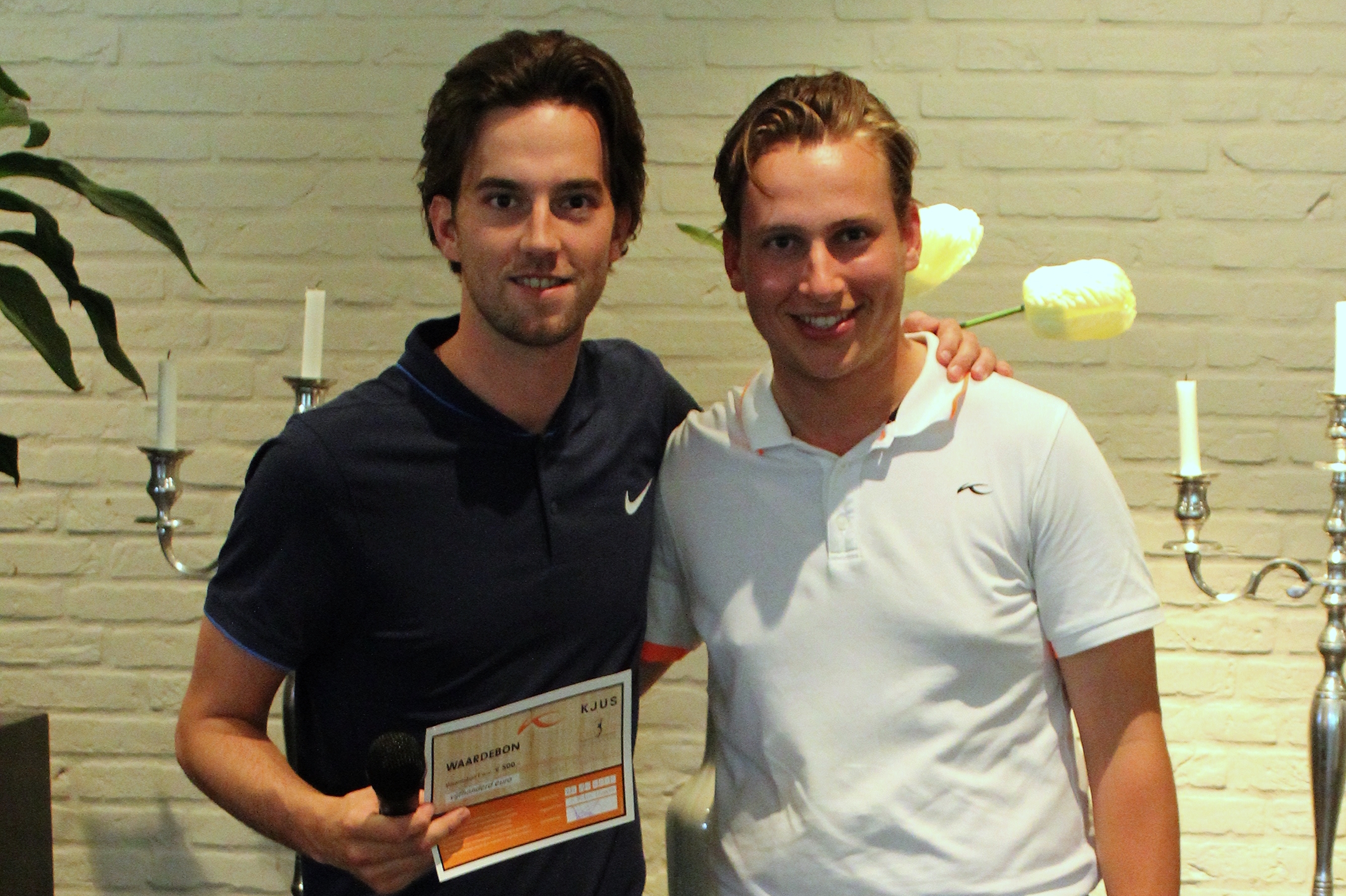 Roelof Rijnhout en Dimitri Klein 