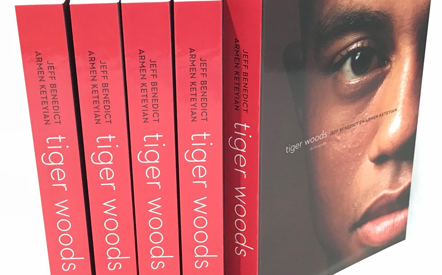 EXCLUSIEF €5,- korting op boek Tiger Woods Bio 2018