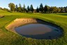 golfregels bunker vol met tijdelijk water